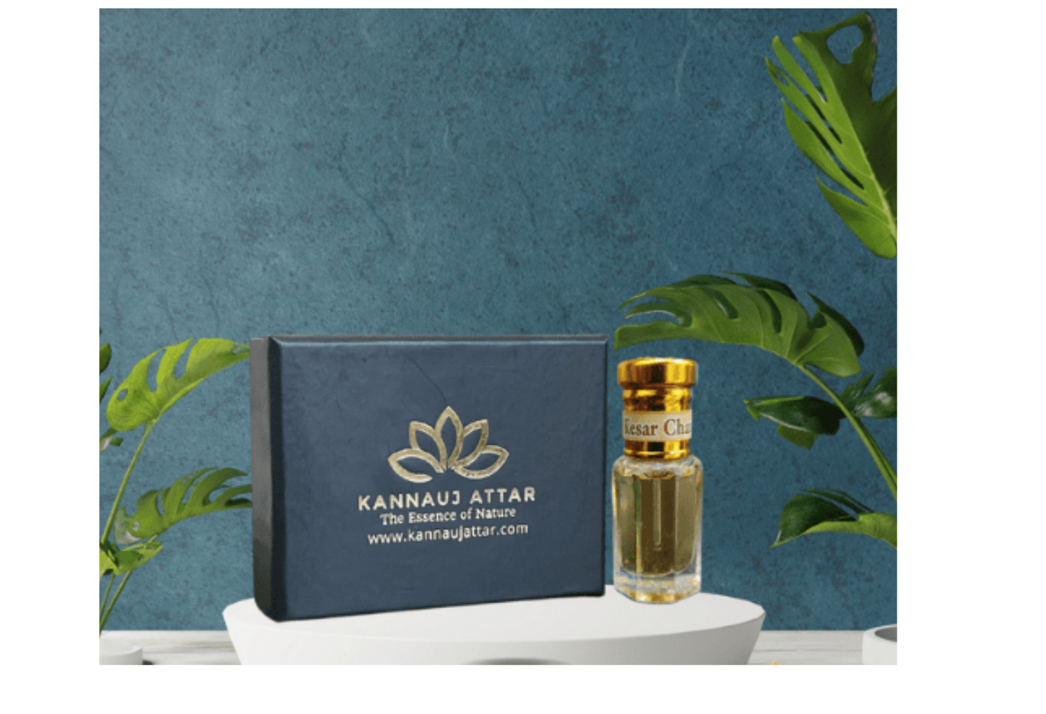 Kesar Chandan (Saffron-Sandal) Attar for man